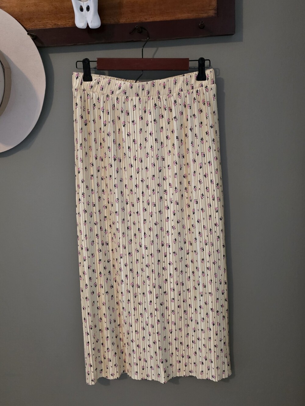 Asos New Floral Pleated Cottagecore Grandmacorp Floral Skirt